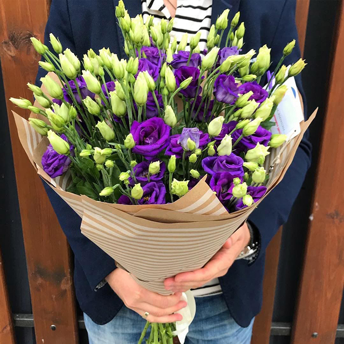 Букеты их Эустомы